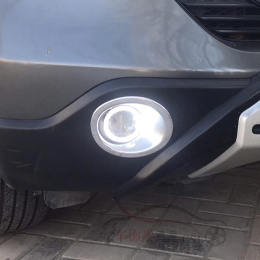 

2pcs/set Chrome Front Fog Light cover Trim for Honda CRV CR-V 2007 2008 2009 hxh