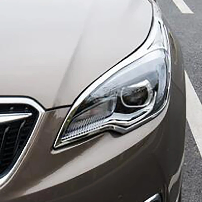 

For envision front and rear headlight frame 2018 taillight cover rear fog lamp decoration sequin modification