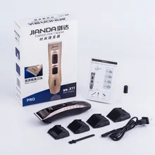 Jianda X11 машинка для стрижки волос электрическая машинка для стрижки волос Электрический взрослый Питание подключаемого модуля Тип волос магазин-салон только бытовой бритвы
