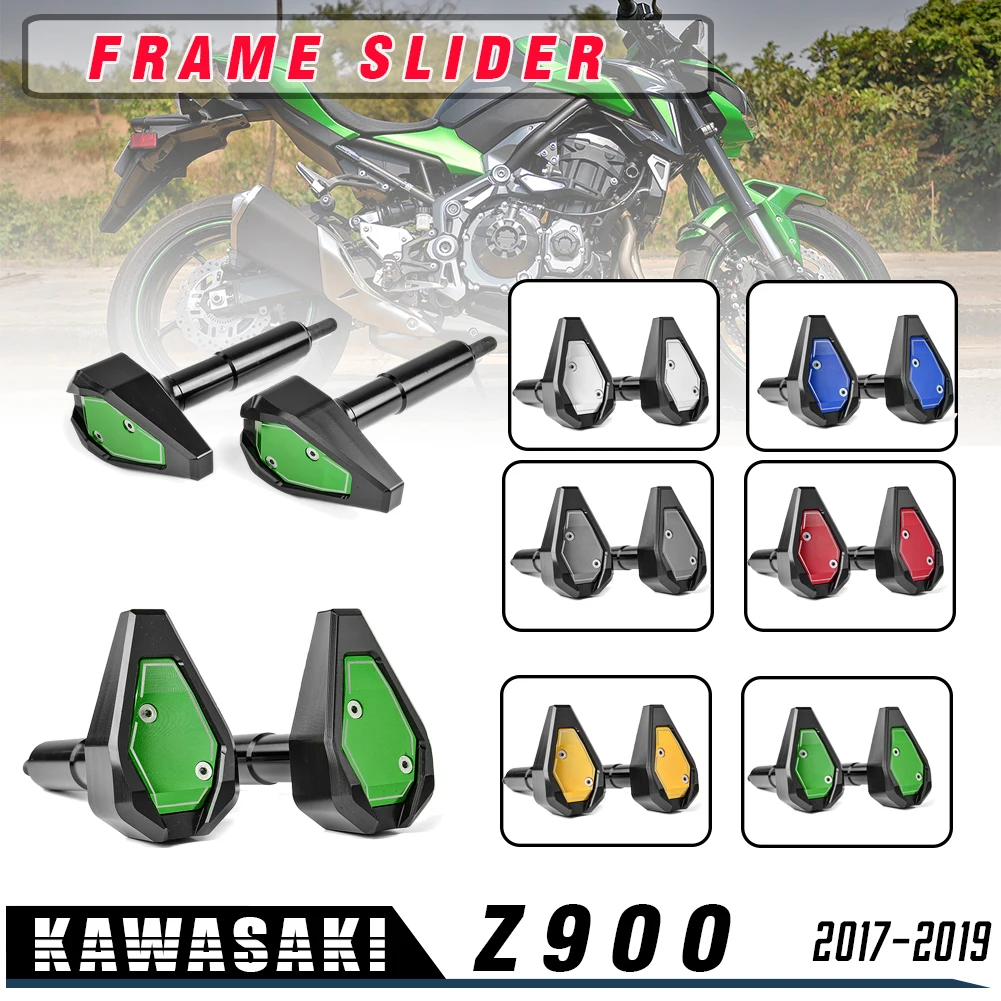 

Motorcycle Frame Slider Crash Cover Pad Engine Protector For KAWASAKI Z900 Z 900 2017 2018 2019 Accessories