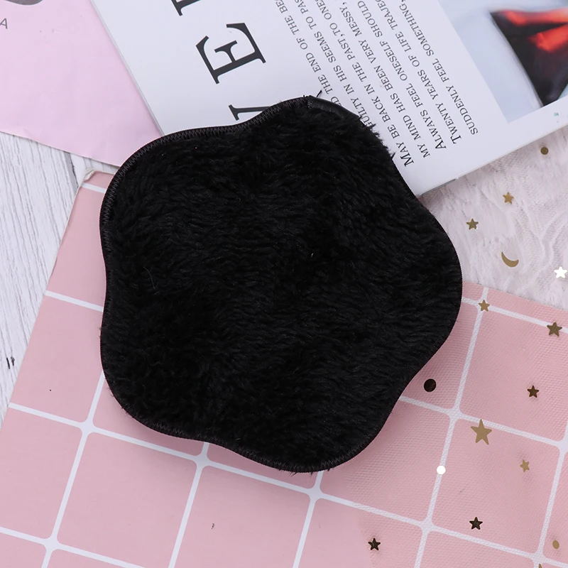 1PC Soft Microfiber Makeup Remover Towel Face Cleaner Plush Puff Foundation Face Skin Care Tools Reusable Cleansing Cloth Pads