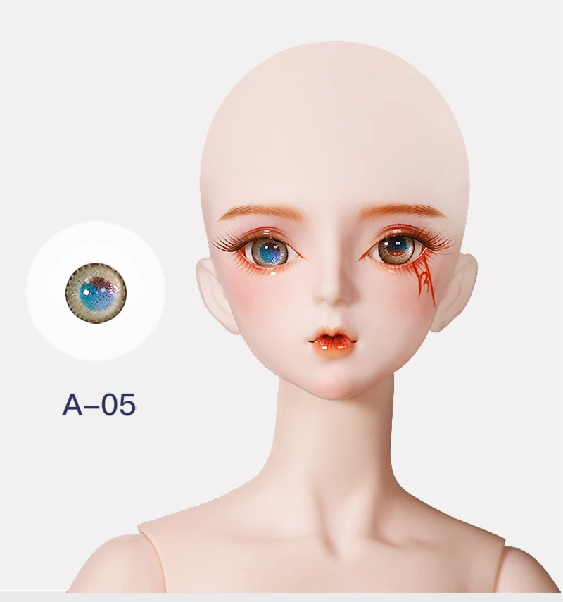 DBS 1/3 bjd кукла глазное яблоко 14 мм для 60 см bjd кукла, только глазное яблоко без куклы без головы