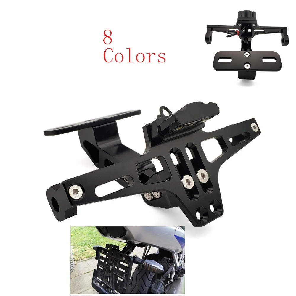 

CNC Motorcycle Rear License Plate Mount Holder and Adjustable Angle License For Yamaha XT250 TRICKER Gas Gas EC2T FSE FSR EC250