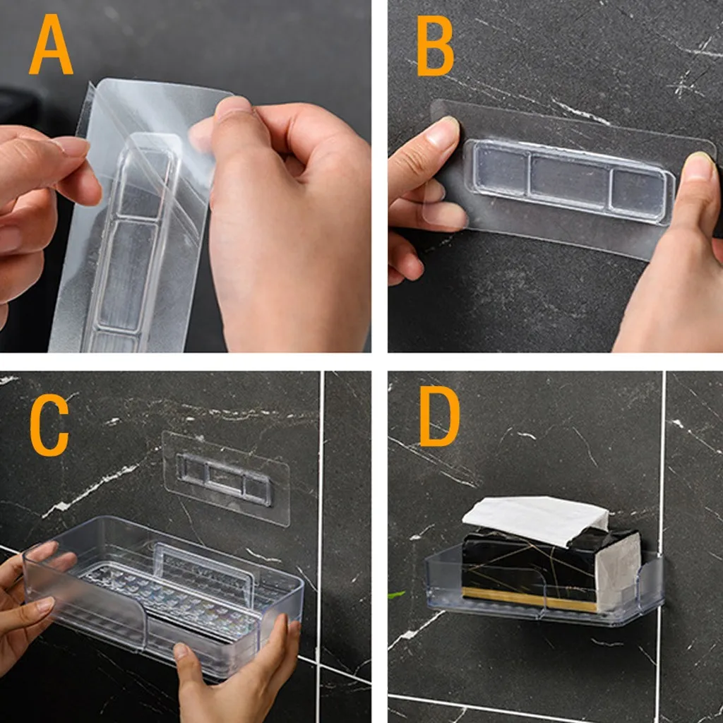 1 x полки для ванной комнаты, органайзер для ванной комнаты, клейкая полка для хранения в ванной, кухонная стойка, бумага для органайзера, держатель ecoco