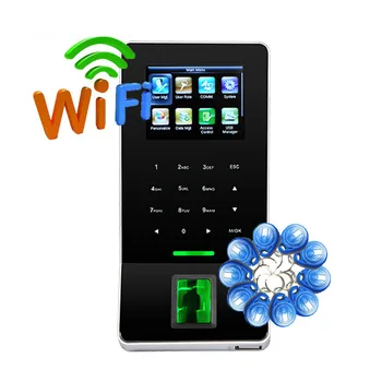 

ZK F22 WIFI TCP/IP Biometric Fingerprint Door Access Control System Color Screen Time Attendance Optional RFID Card Reader
