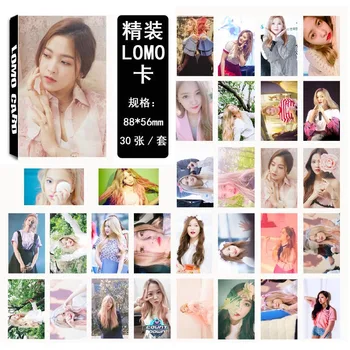 

30pcs/set Kpop Red Velvet photocard Yeri single lomo card high quality HD picture Kpop Red Velvet redvelvet Album poster card