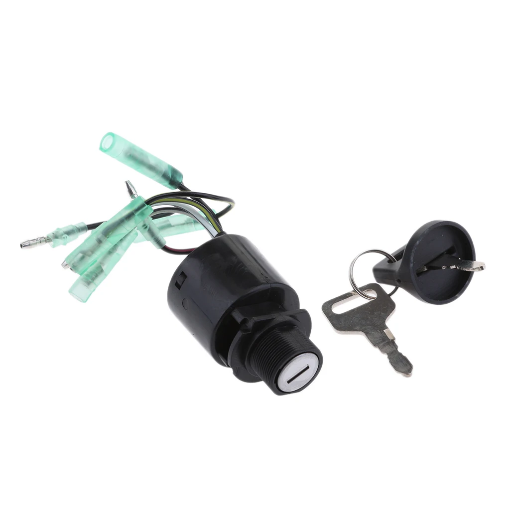 Ignition Switch Key with Wire Universal (#35100-ZV5-013) for Honda Boating Outboard Motors Accessories