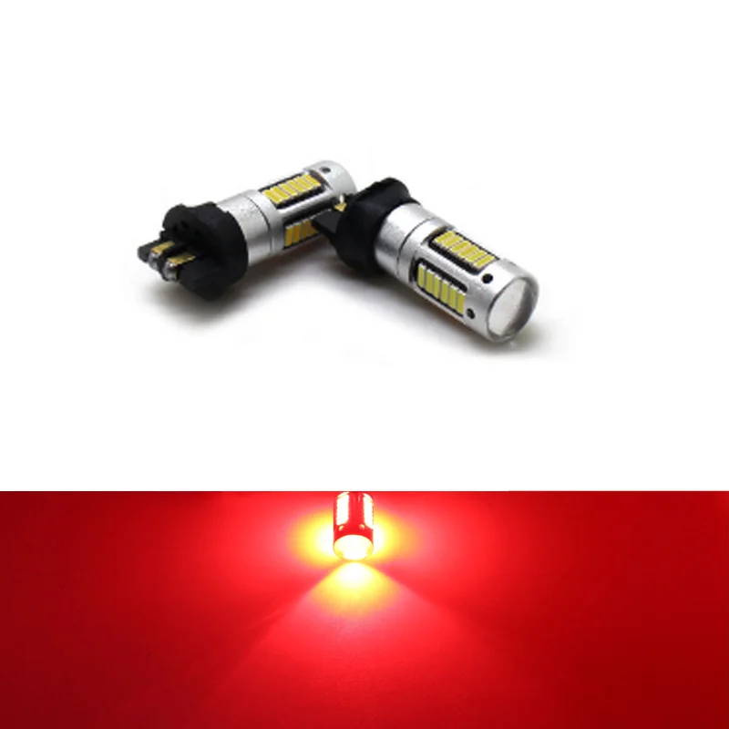 Светодиодсветодиодный противотуманная фара YaaGoo Red DRL 30SMD PW24W для BMW F30 3