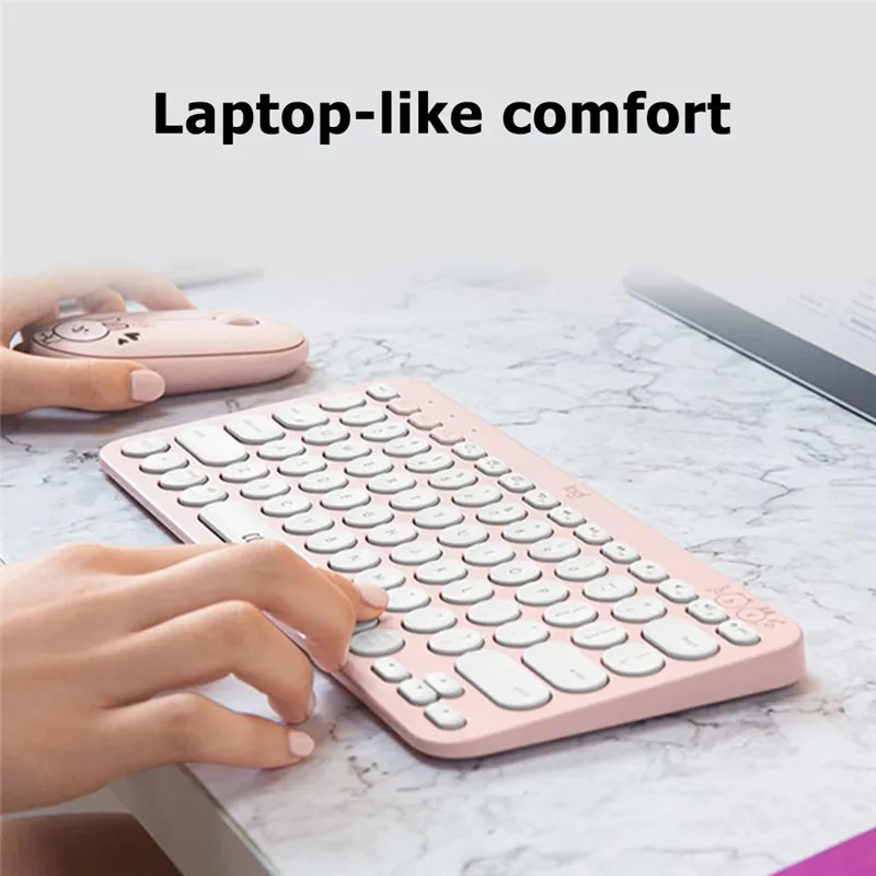 Logitech – Clavier Sans Fil Bluetooth K380, Multi-périphérique, Ligne  Multicolore, Windows, Macos, Android, Ios, Chinois - Claviers - AliExpress