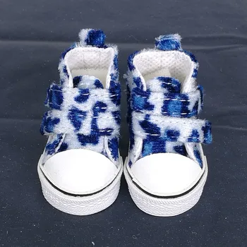 

Tilda 5cm Canvas Doll Shoes for KPOP Handmade Doll Toy,1/6 Size Puppet Cute Fashion Shoes for BJD Accessories for EXO Dolls