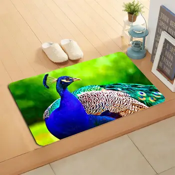 

Custom bird Doormat Home Decor Door mat Floor Mat Bath Mats foot pad#20-05-19-79