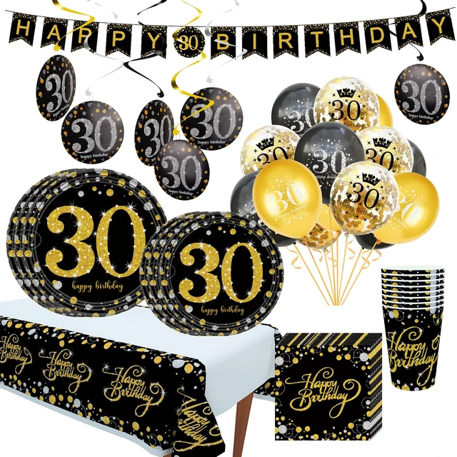 White Gold Birthday Decoration  30th Birthday Decoration Gold - White Gold  Balloon - Aliexpress