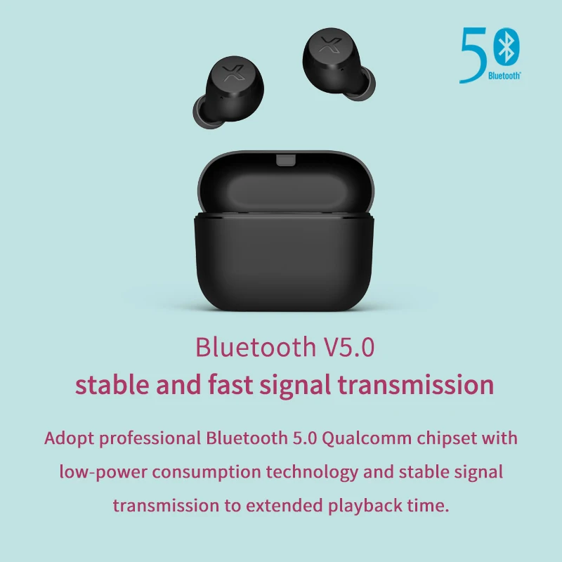 Fone de Ouvido sem Fio Assistente de Voz com Controle de Toque e Assistente de Voz com até 28h de Reprodução Edifier Bluetooth 5.2 com até 28h de Reprodução x3 X3s Tws - Image 2