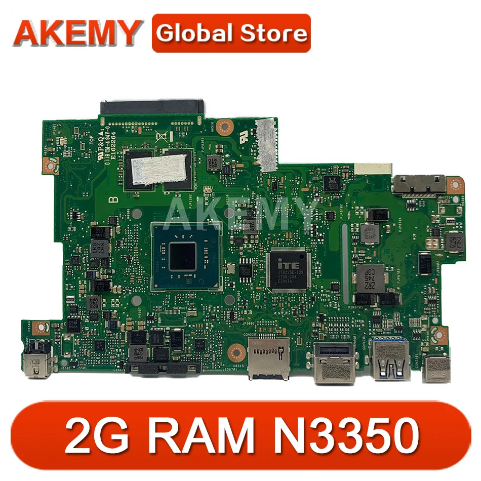Материнская плата Akemy 90NB0FC0-R00030 для Asus E203N E203NA E203NAS E203NAH E203M E203MA Laotop материнская 2G /