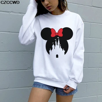 

CZCCWD Polerones Mujer 2019 Cartoon Fashion Harajuku Sweatshirt Leisure Sudaderas De Mujer Streetwear Hipster Womens Hoodies Top