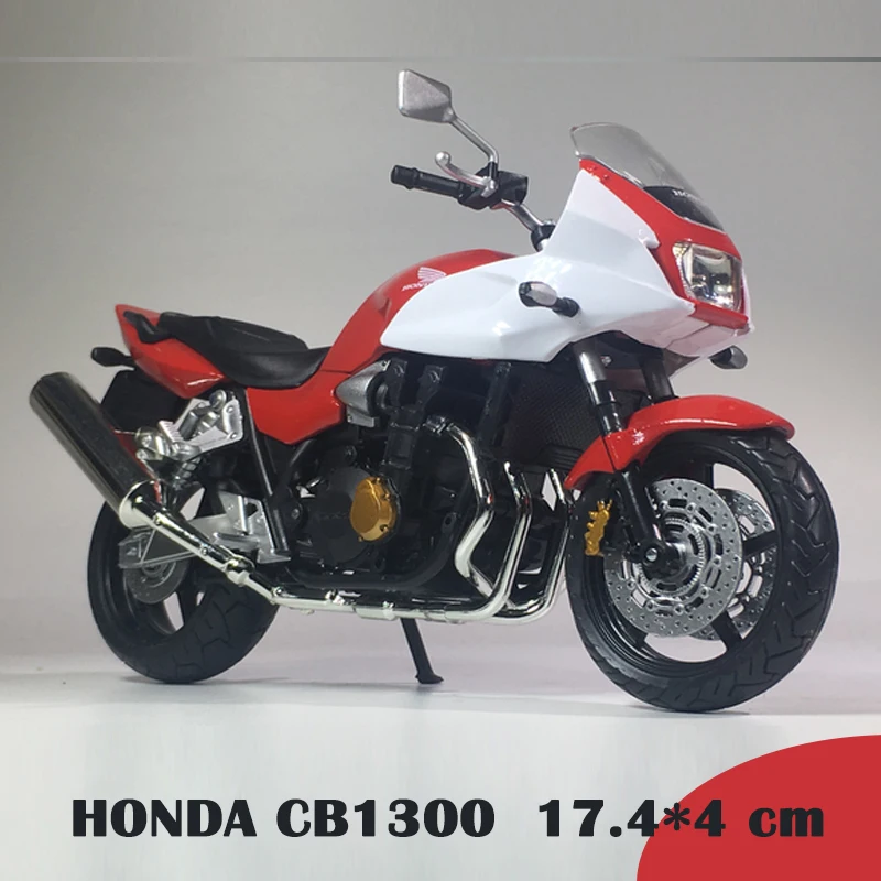 1:12 HONDA CB1300 японский уличный мотоцикл литье под давлением моделирование дисплей Модель Коллекция мальчик подарок на день рождения