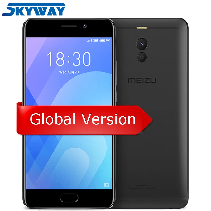 Оригинальный смартфон Meizu M6 NOTE Snapdragon 625 3 ГБ ОЗУ 16 Гб ПЗУ 4G LTE экран 5 дюйма 1080P 4000 мАч