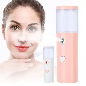 

30ml Mini Nano Facial Sprayer Face Steamer Humidifier Hydrating Anti-aging Wrinkle Body Nebulizer Steamer Moisturizing