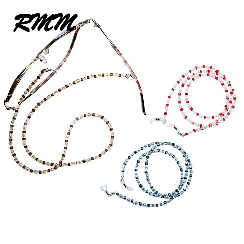 

RMM brand Luxury Bohemian beads Glasses chain necklace retro fashion ins star Sunglasses chain unisex for mask or glasses