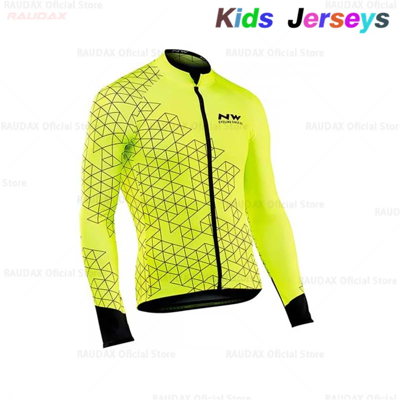 Abbigliamento Ciclismo Invernale NW детская одежда для велоспорта зимняя Флисовая теплая велосипедная форма для мальчиков Ciclismo велосипедная майка - Цвет: 10