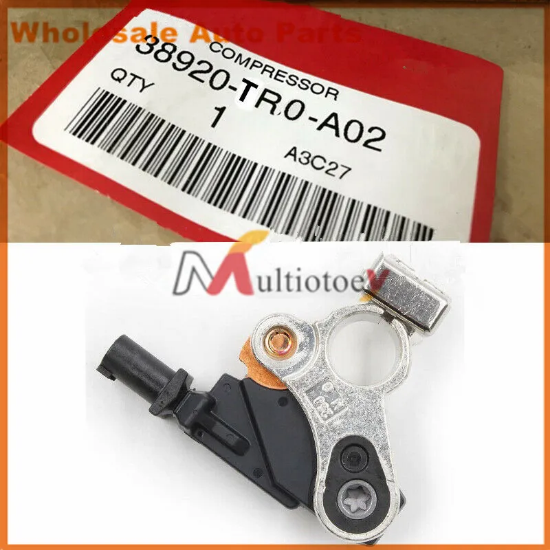 Новый датчик тока аккумулятора 38920-TR0-A01 38920-TR0-A02 OEM подходит для Honda Civic 2 4-2015 2012 20T R0A