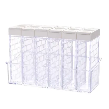 

2020Hot Kitchen Box Seasoning Bottles Storage Boxes Kitchen Items Storage Container Spice Lid Can Sugar Storage Organizer