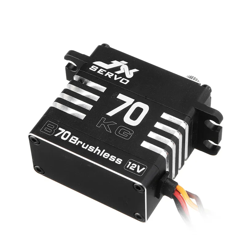 JX Servo B70 HV 12V 72KG 180 ° бесщеточный большой крутящий момент металлическая передача цифровая сервопривод для RC гоночный fpv-дрон модель Запасная часть