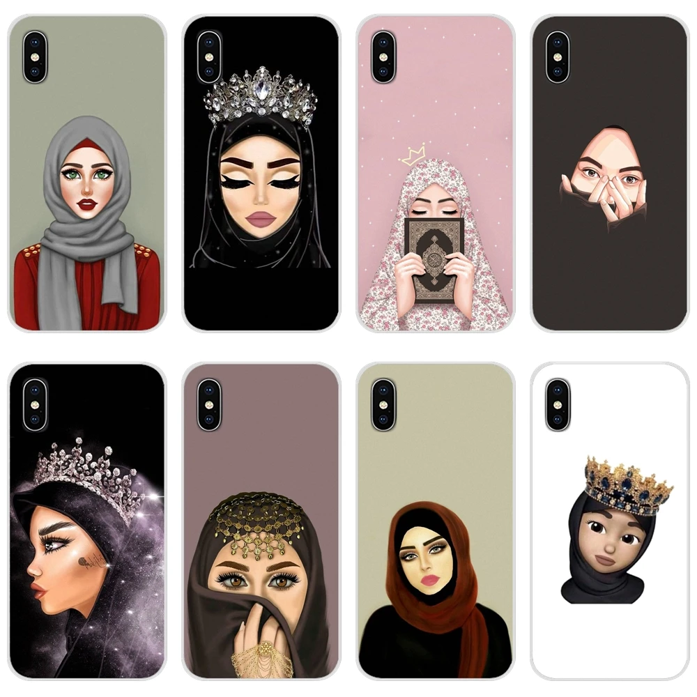 Мягкие арабские чехлы из ТПУ для Samsung A71 A70 A60 A51 A50 A41 A40 A31 A30 A20E A21S A12 A10 M30 хиджаб |