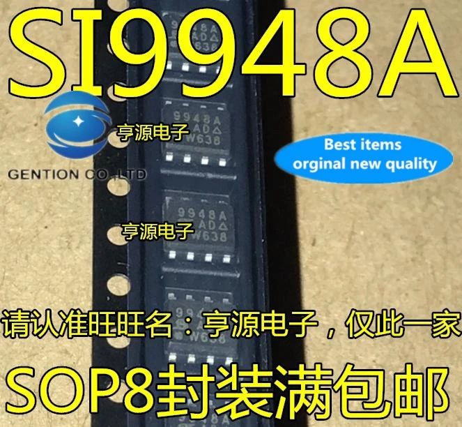 

20 шт. SI9948A 9948A SI9948AEY SOP8 в наличии 100% новый и оригинальный
