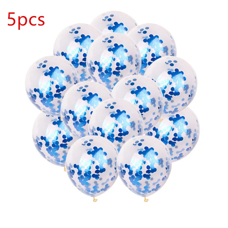 7 трубок подставка для воздушных шаров держатель для шарика Колонка воздушный шар "Конфетти" детский душ Дети День Рождения Вечеринка свадебные украшения поставки - Цвет: Balloons 5pcs