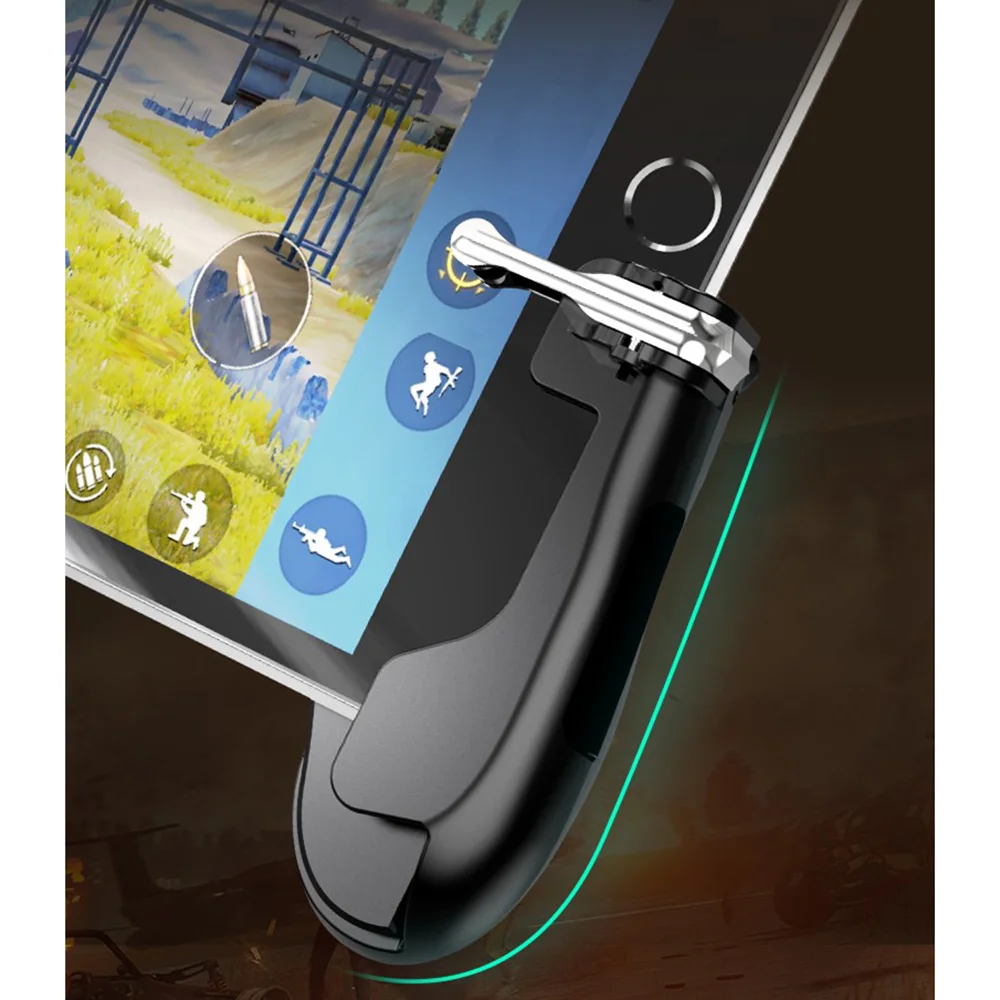  Game Accessories PUBG FPS Game Aim Key Hand Grip Controller L1R1 Trigger Fire Button For iPad Mini 