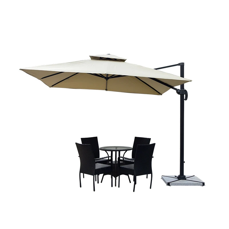Patio Umbrella 3mx3m Square Umbrella 