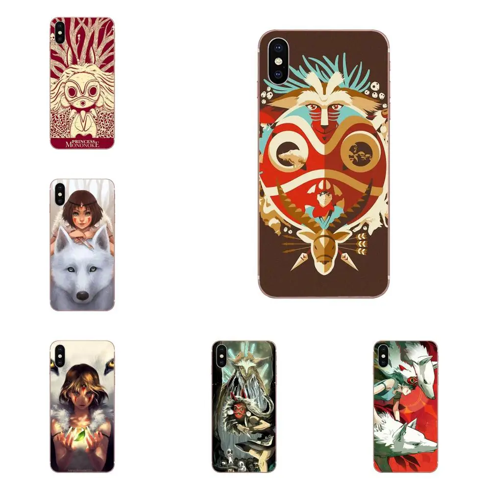 

Soft TPU Coque Case For Huawei P7 P8 P9 P10 P20 P30 Lite Mini Plus Pro Y9 Prime P Smart Z 2018 2019 Princess Mononoke Fan Art