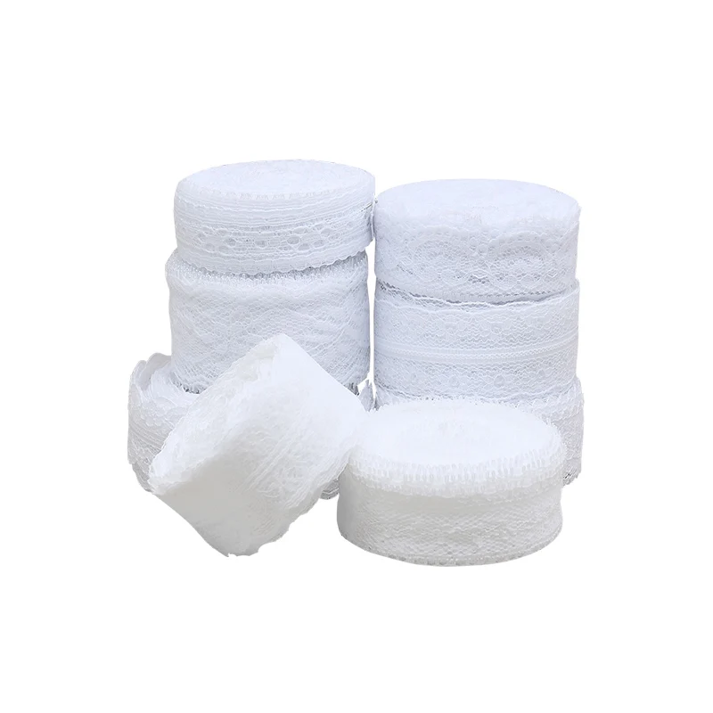 10 ярдов белые кружевные украшения вышитая лента сделай сам швейные для свадьбы