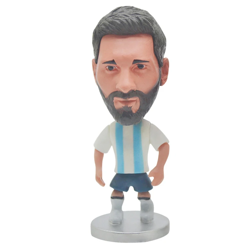 

Mini Soccer Players National Team Movable Dolls Resin Figurine 2020 Birthday Gift