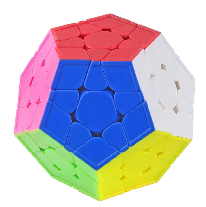 Yuxin megaminx Magic 3x 3 волшебный кубик-Додекаэдр IQ головоломка для мозга скоростная