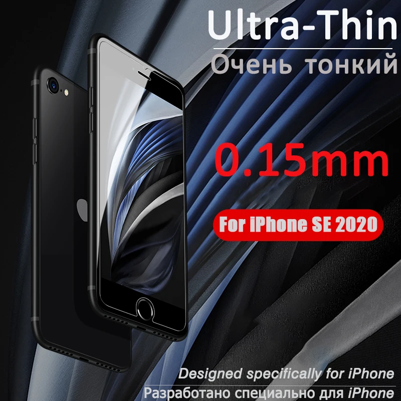 Защитное стекло 9H для iPhone 11 Pro Max XS X защита экрана из закаленного стекла 8 Plus 7 SE 2020 XR