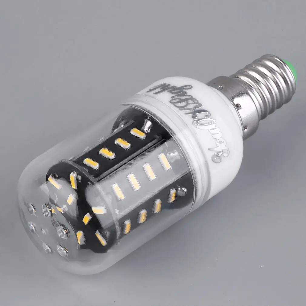 ICOCO 10 шт. прочный теплый белый E14 светодиодный 5 Вт 4014 SMD крышка кукурузный светильник лампа