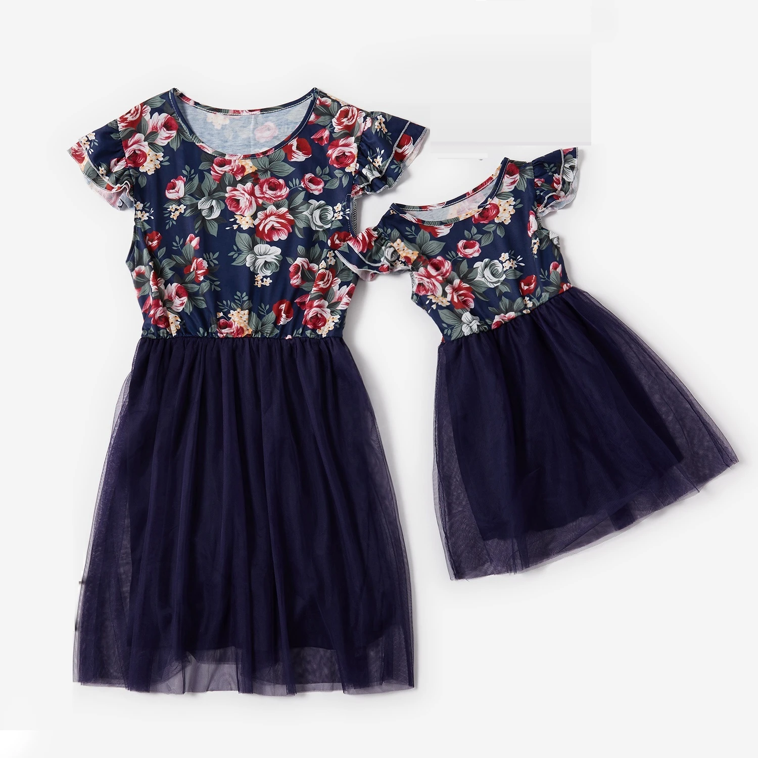 floral mommy and me dresses