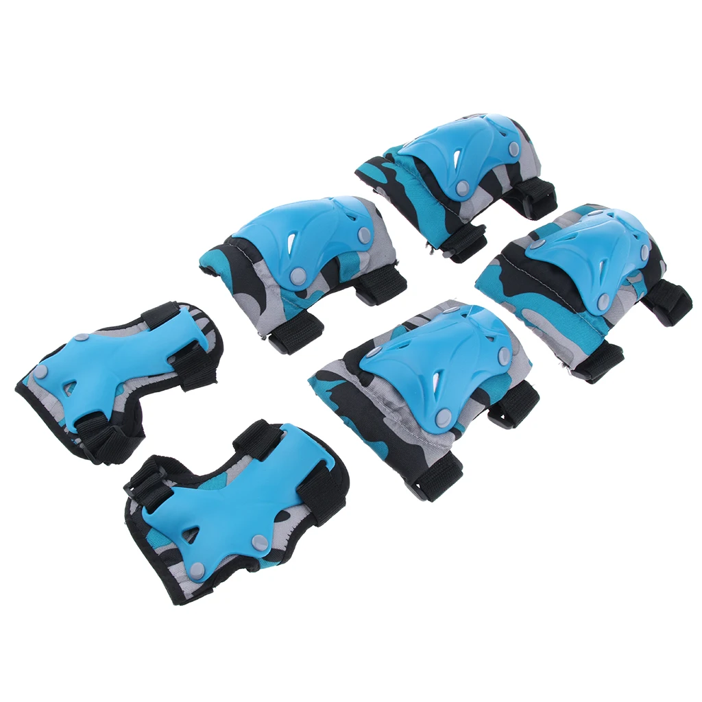 Kids Child Skating Scooter Protective Gear Knee Elbow Hand Pads Set Elbow & Knee Pads Sports Safety for Outdoor Sports 