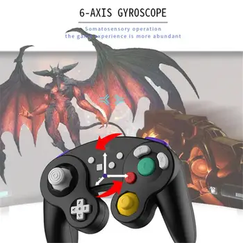 

Gamepad NGC Controller For Nintendo Switch/PC/TV box/PS3/Android Appearance NEW Wireless Bluetooth New NGC Controller