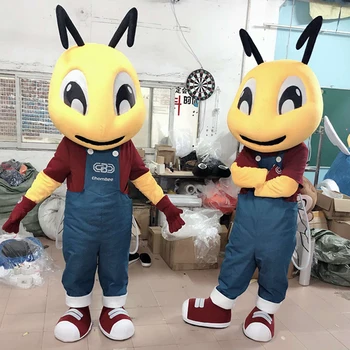 

high quality mascot costume 100% real picture ant mascot costume for adult