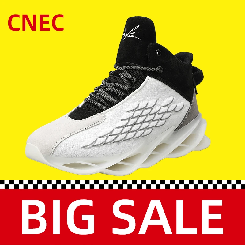 

2020New White Sneakers Homens Basketball Shoes male men Walking Sport Casual Homme Breathable Comfortable High Lightweight Black
