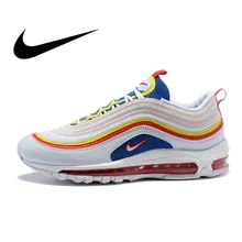 Оригинальные мужские кроссовки для бега Nike Air Max 97 Ultra SE, хорошее качество, износостойкие дышащие спортивные уличные кроссовки, AQ4137-101