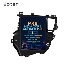 Автомобильный мультимедийный DVD плеер Aotsr Tesla с вертикальным
