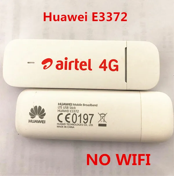 E3372 Разблокированный huawei E8372 E8372h-153 E8372h-608 E8372h-155 с 2 шт. антенны 150M LTE USB Wingle 4G Wi-Fi модем ключ для автомобиля беспроводной доступ в Интернет, E3372 - Цвет: E3372