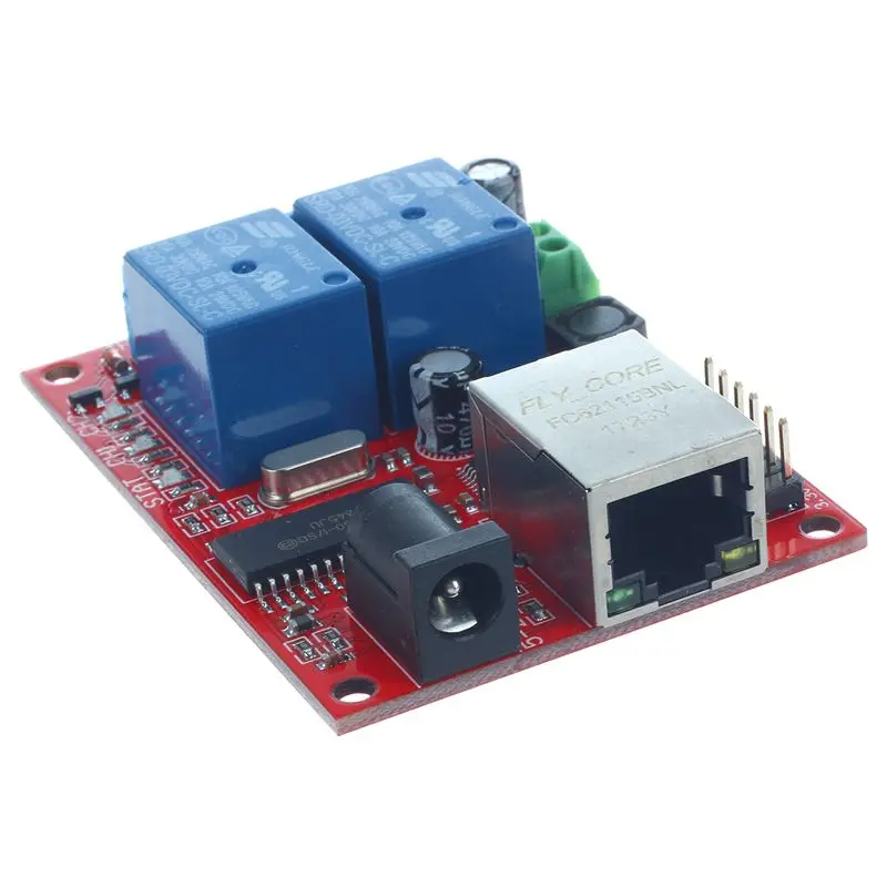 LAN Ethernet 2 способ реле доска переключатель задержки TCP/UDP модуль контроллера веб-сервер