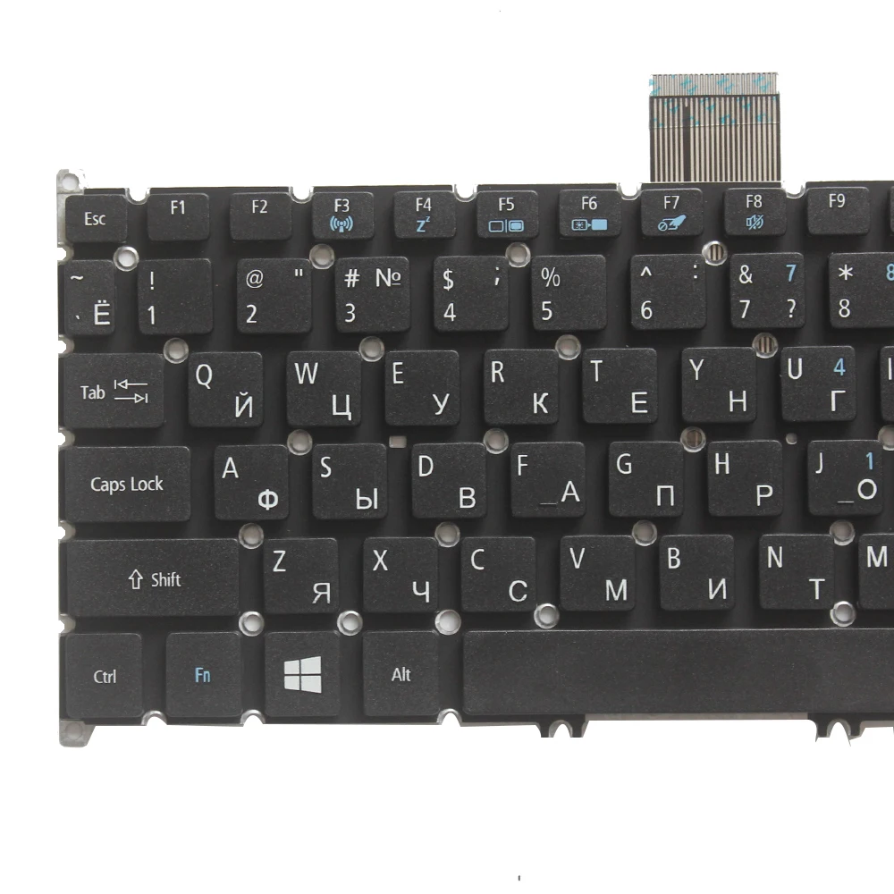 Новая русская клавиатура для ноутбука Acer Aspire V5 111P E3 122 MS2377 MS2381 RU без