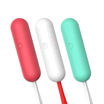 

Portable Mini Fan USB Rechargeable Creative Capsule Cooling Fan with Lanyard Third Gear Home office Mute Strong Wind Small Fan