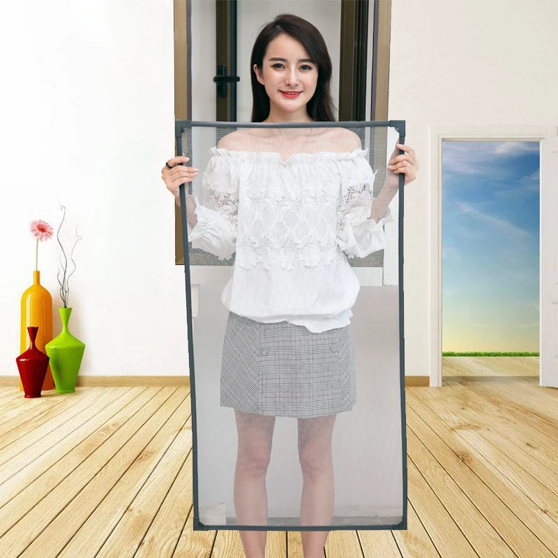 Окно для защиты от насекомых DIY магнитный экран окон съемный моющийся мух